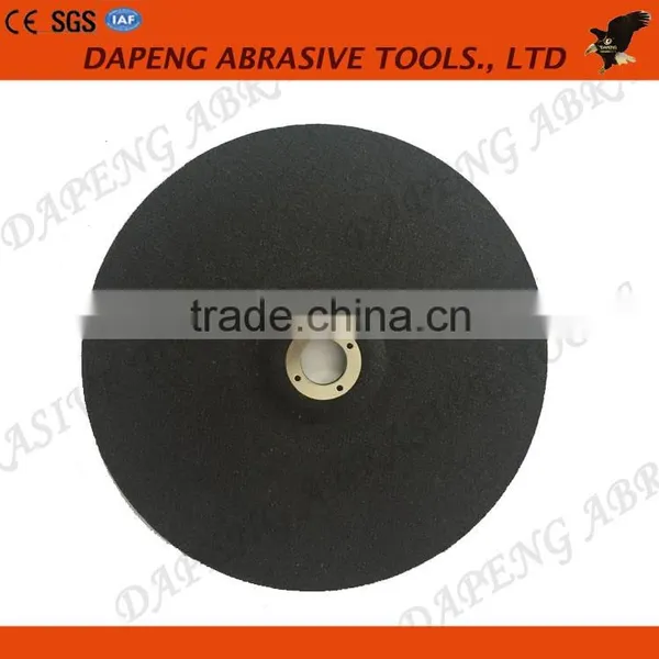 9'' 230X6X22MMChina Resin Bond Reinforced Abrasive Grinding Wheel / Disc
