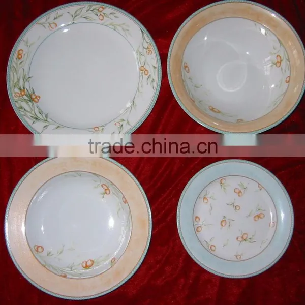 China Supplier Hotel Restaurant Custom Ceramic Porcelain Dinner Set photo-2
