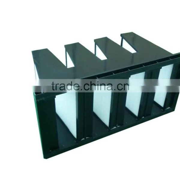 EN 799 V Bank Air Filter, HVAC V-bank HEPA Filter photo-3