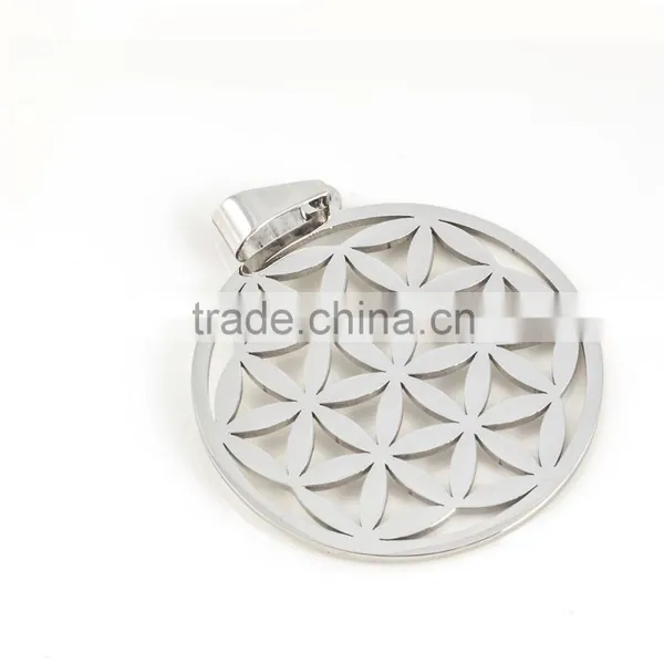 Custom Size Stainless Steel Chakra Jewelry Pendant for Sale photo-4