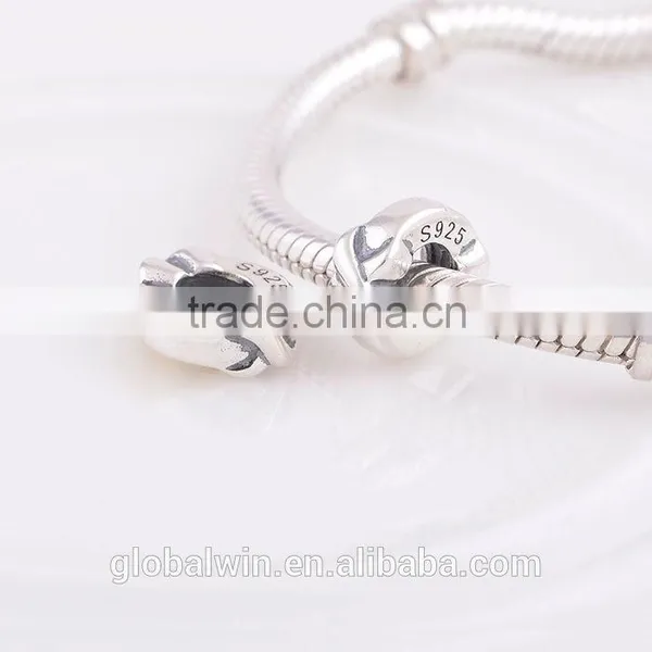 European Charms S925 Sterling Silver Antique Spacer Charms photo-6