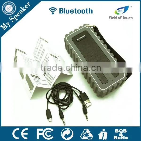 F015 Model Grey Color 10w Powerful Dustproof Waterproof Speaker photo-2