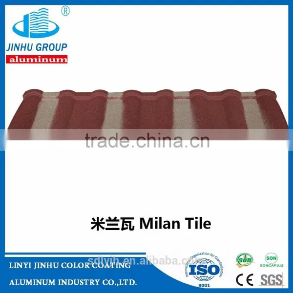 Building Materials Stone Coated Metal Roof Tile and Stone Coated Roofing Sheet photo-3