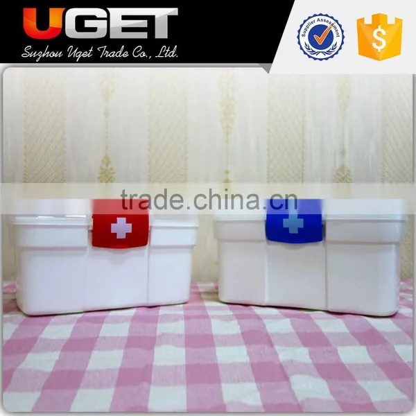 Snap Closures Design Top Quality Rugged Plastic Storage Box With Lid Handle photo-2