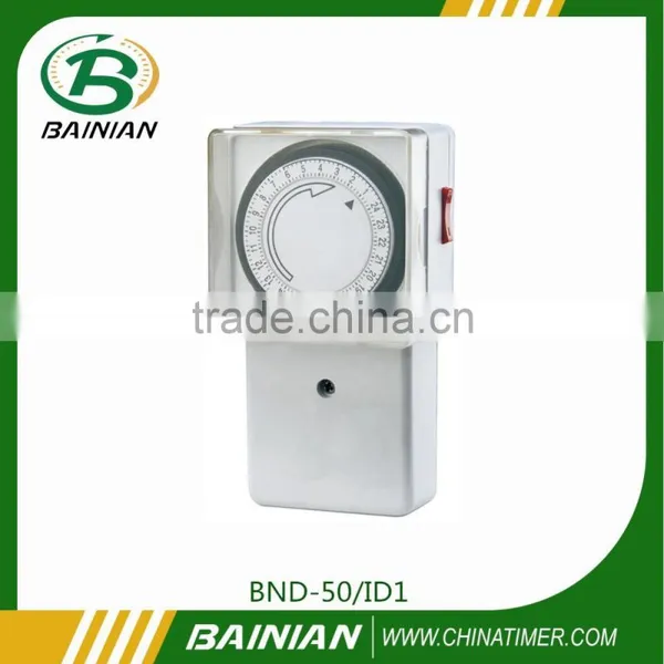24 Hours Mechanical Programmable Wall Mounted Timer