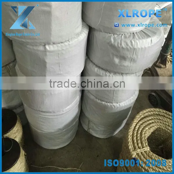 3 Strand Twisted Pure Sisal Rope Price photo-5