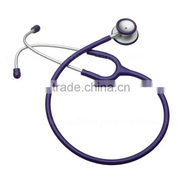 Cheap Price Frosted Aluminum Alloy Medical Stethoscope photo-4