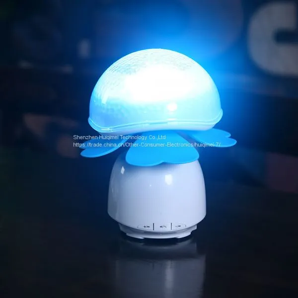 Children Colorful Night Light Smart Lamp Bluetooth Music Speaker