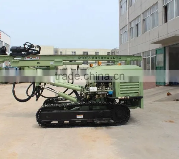 Down-hole Hammer Crawler Hydraulic Drilling Rig G150YF photo-6