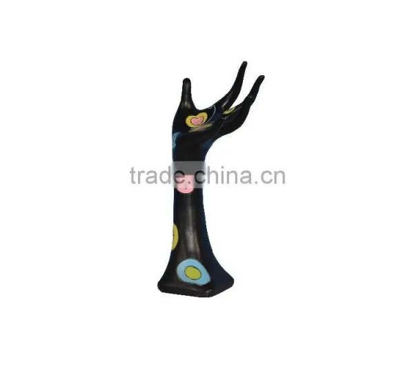 Beautiful Fiberglass Jewelry and Gloves Display Female Mannequin Hand photo-3