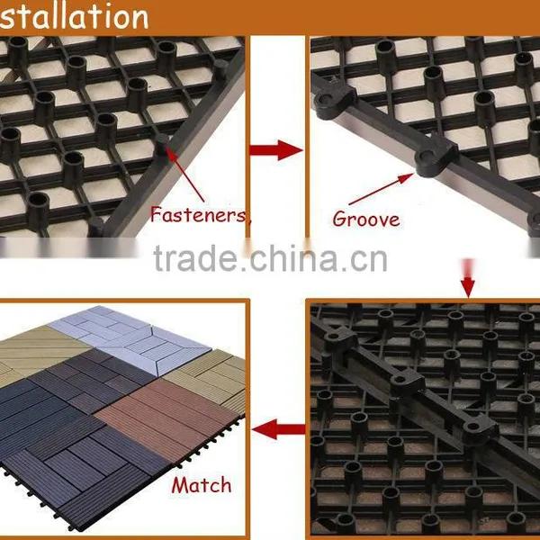 Outside Anti-uv Diy Wpc Decking photo-6