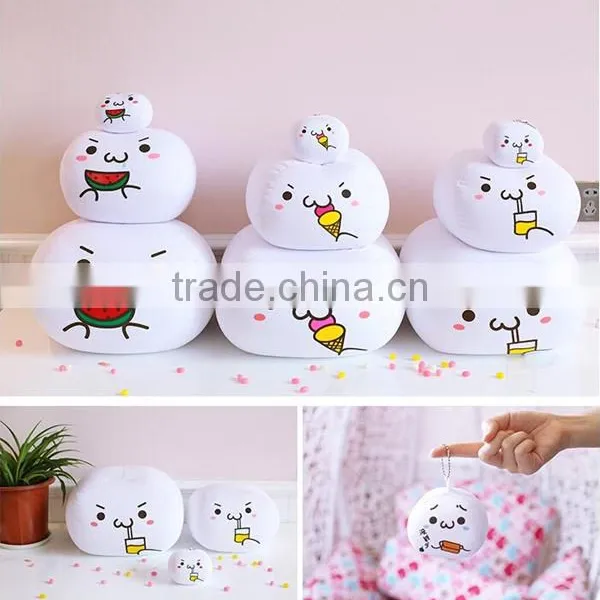 The Latest Style White Eps Beads Emoticon Cushions photo-4