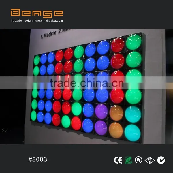 2015 Best Hot Sales LED Disco Bubble Panel Wall Light With Mirror 80*80CM photo-5