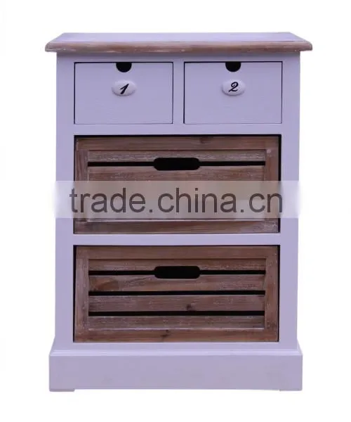 New Design White Drawer Cabinet Narrow Storage Drawer Chest photo-6