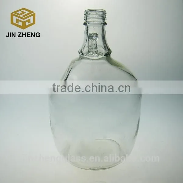 3000ml Clear Glass Wine Bottle With Handle China Manufacture photo-2
