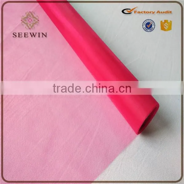 Popular Colouful Organza Fabric for Wedding , Gift ,flower Wrapping photo-3
