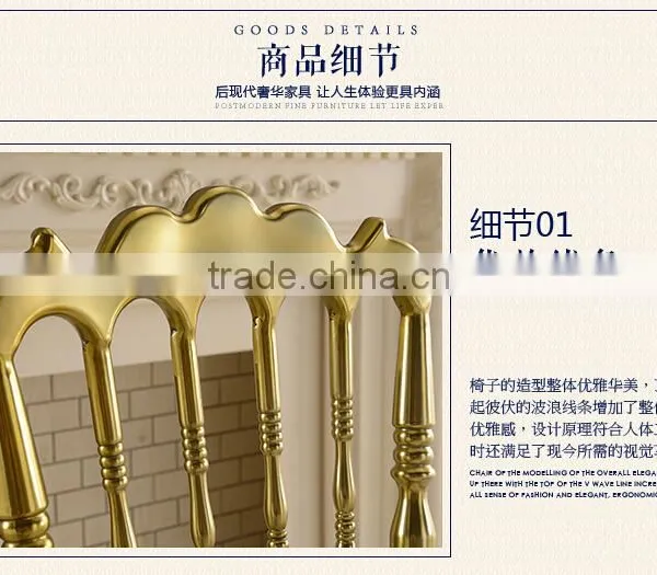 Quality Polished Champange Gold Stainless Steel Luxury Modern Chiavari Chair LQ-SSC001C photo-4