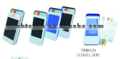 Plastic Mobile Phone Table Holder With Pen Set photo-2