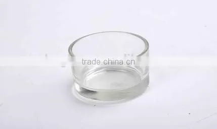 Clear Glass Candle Holder photo-2