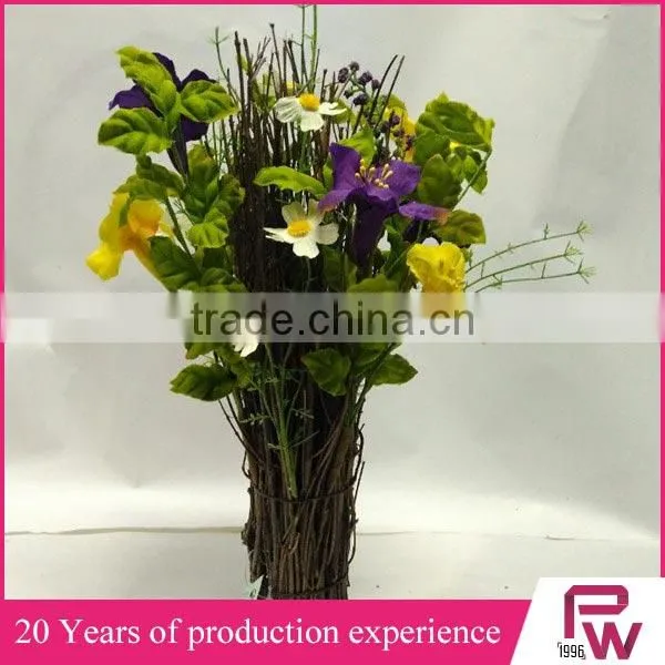 High Quality Wholesale Colour Spring Style Silk Flower Exporter for Wreath photo-2