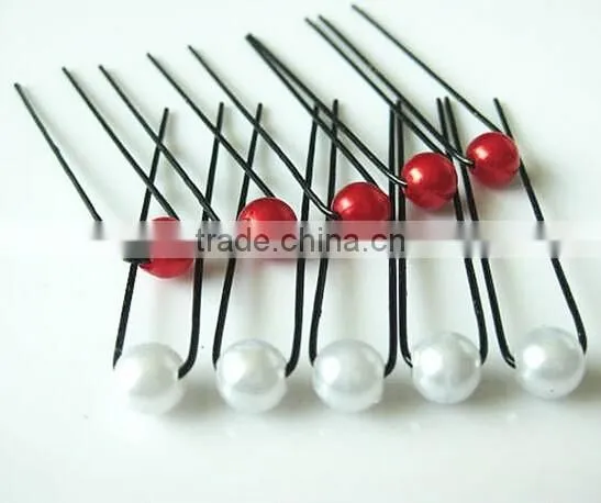 Beautiful Crystal Pearl Jewel Hair Clasp photo-2