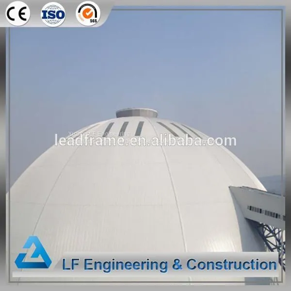 China Supplier Light Structural Coal Storage Shed