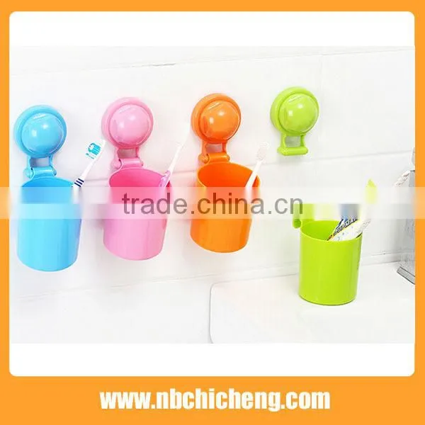 Colors Storage Basket Suction Cup Bath Holder Single Cup Storage Holder photo-3