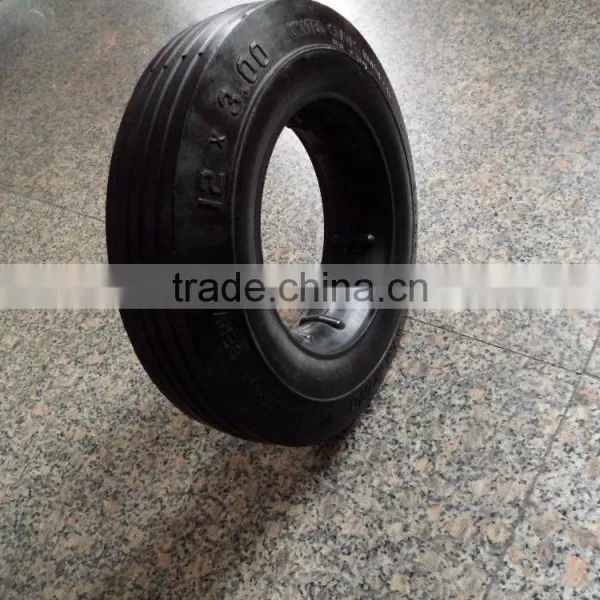 Rubber Wheel Tire 12X3.00 Solid Wheel photo-5