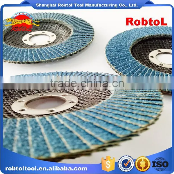 5" 125mm Flap Disc Zirconia Plastic Back Cover Aluminum Oxide Grinding Wheel Abrasive Flap Disk Flap Wheel Sanding photo-6