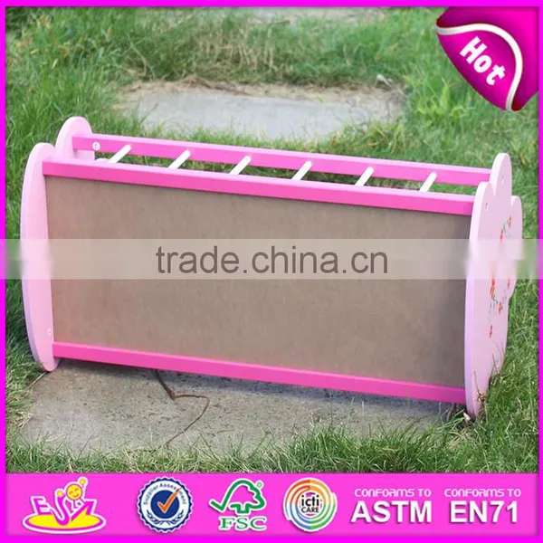 Natural Handmade Wooden Baby Doll Bed for Sale WJ278012A photo-4