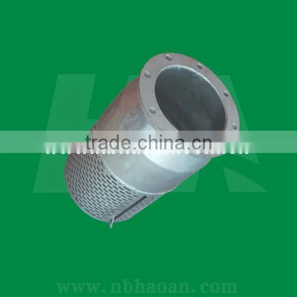 Galvanized Carbon Steel Flange End Foot Valve