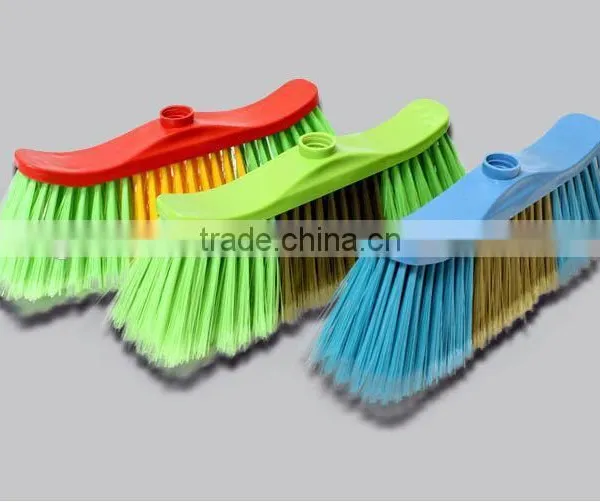 Soft Bristle Plastic Broom Head photo-5