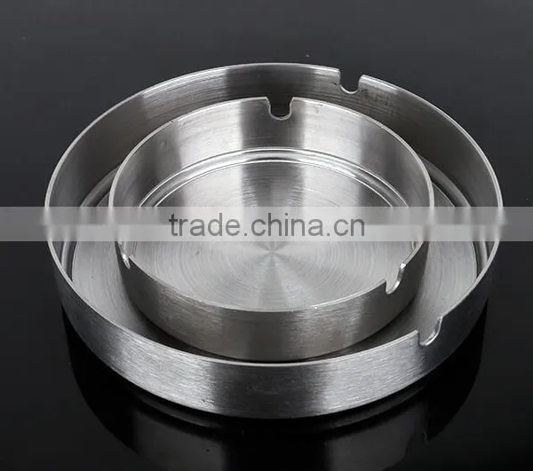 10cm Stainless Steel Cigarette Table Ashtray for Home photo-3