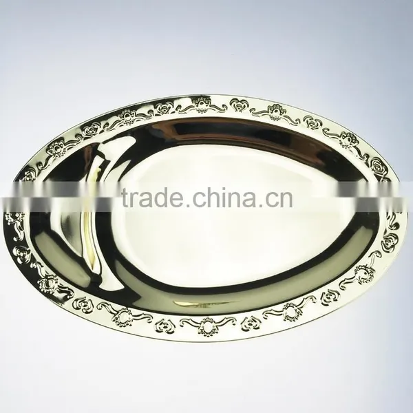 High Quality Indian Wedding Charger Plate With Compartment photo-2
