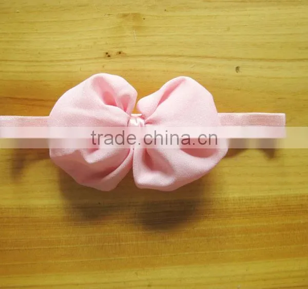 Satin Ribbon Flower Headband for Kids Hair Accessories photo-2