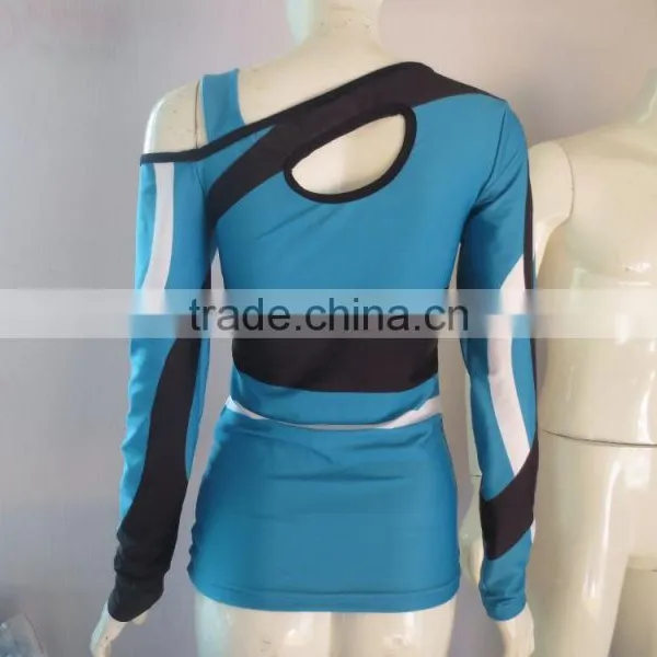 Cheap Compression/Loose Long Sleeve Cheerleading Uniforms photo-2