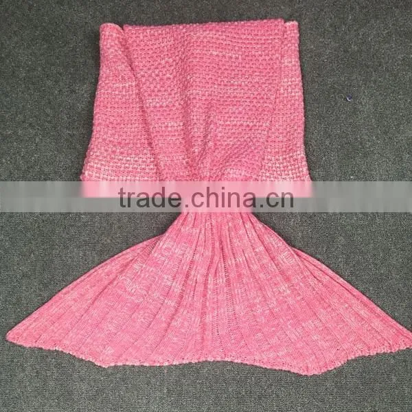 Wholesale China Crochet Adult Mermaid Tail Blankets photo-3