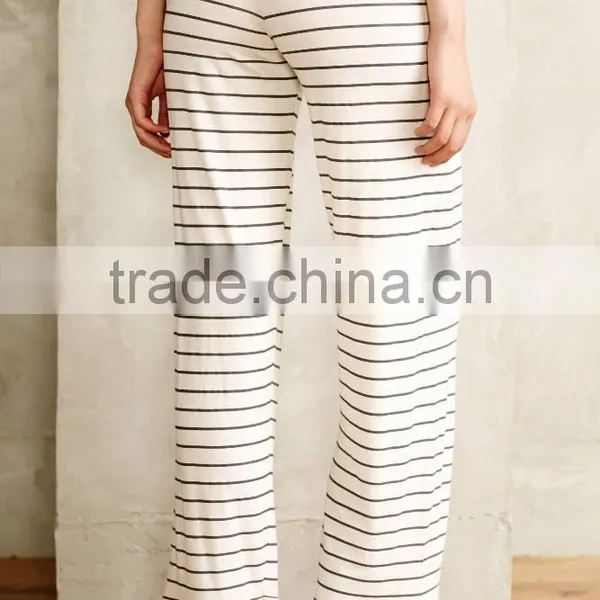 Black and White The-striped-pajamas Sleep Set photo-4