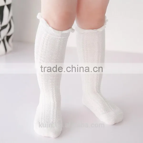 0-4 Year Baby Princess Cotton Mesh High Socks Toddler Kids Spring Summer Knee Sokken Newborn Infant Knee-highs Kids Girl Etw-59 photo-5