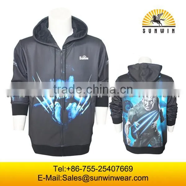 Garments Buyer In USA Likes Custom Jacket Sublimation Hoodies For Men photo-2