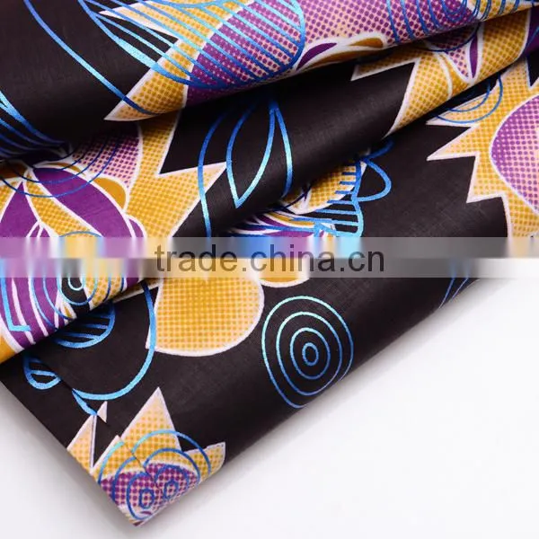 African Fashion Imitation Wax Fabric Real Wax Fabric photo-2