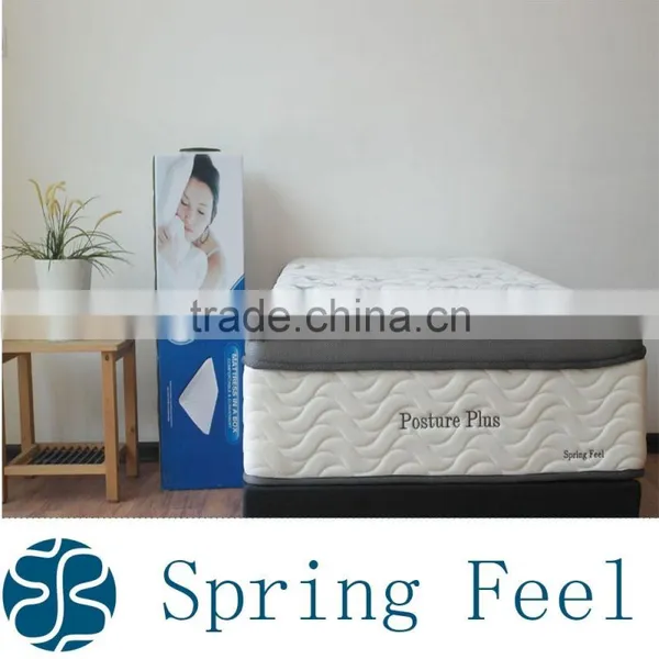Good Quality Roll Packed Bonnel Spring Bed Mattress photo-4