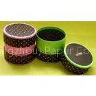 Custom Moisture-proof Round Rigid Cardboard Paper Tube / Box for Gift Packing