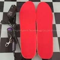 2015 Newest Rechargeable Lithium Battery Electric Heating Insoles Remote Control With CE/RoHS Certification