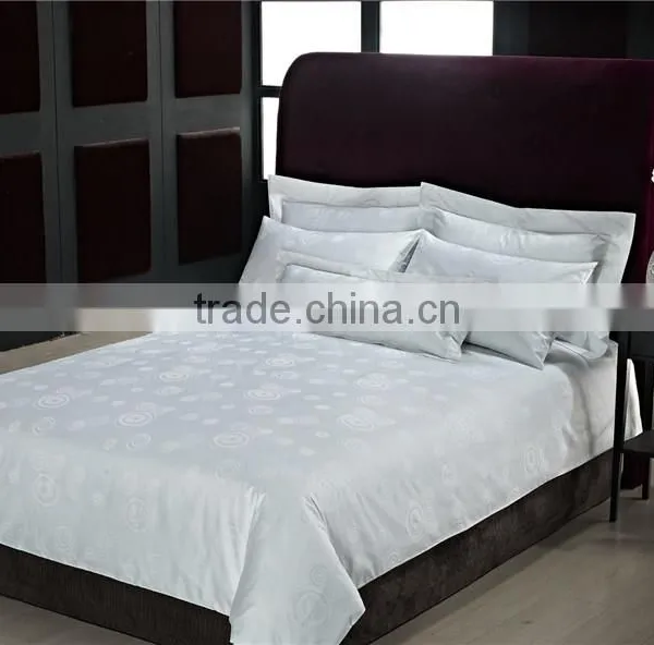 High-star Hotel Jacquard Bed Sheet, Pillow Case, Duvet Cover Bedding Set photo-2