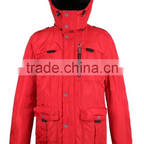 Waterproof and Windproof Mens' Padded Winter Super Warm Jacket photo-2