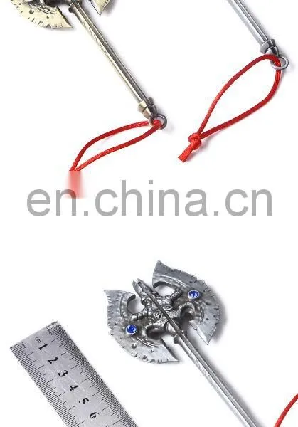 DOTA2 AXE Key Chain 14cm Zinc Alloy Key Chain photo-2