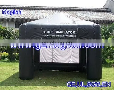 Inflatable Golf Simulator Booth