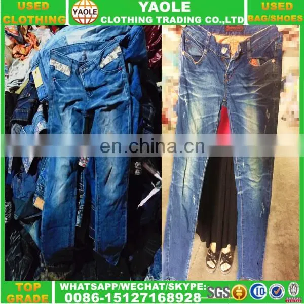 Secondhand Jean Skirt/jean Jacket/ Jean Pants, Second Hand Clothes Jeans photo-4