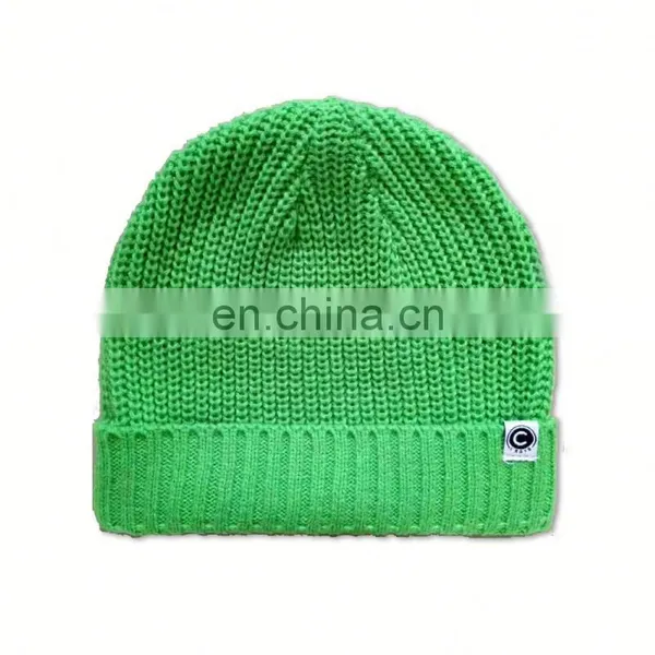 High Quality Custom Winter Beanie With 3D Embroidery Logo photo-4